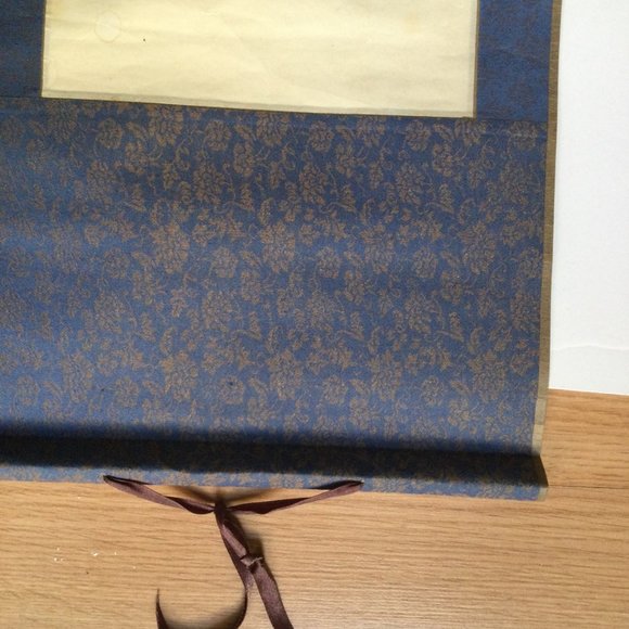 Chinese character for home Chinese calligraphy hand painting scroll with case - Picture 4 of 8